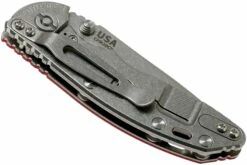 Rick Hinderer XM18 3.0” Spearpoint Non-Flipper CPM 20CV Red G10 Navaja -KNIVESANDTOOLS Ventas HRK XM18 3 SP NF RD 04 rick hinderer knives