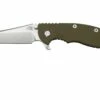 Rick Hinderer XM-18 3.5" Wharncliffe Fatty S45VN, Bronce Lavado A La Piedra Verde OD G10 Navaja -KNIVESANDTOOLS Ventas HRK XM18 35 FW45 SOB 01 rickhinderer