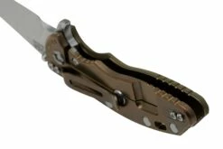 Rick Hinderer XM-18 3.5" Wharncliffe Fatty S45VN, Bronce Lavado A La Piedra Verde OD G10 Navaja -KNIVESANDTOOLS Ventas HRK XM18 35 FW45 SOB 04 rickhinderer