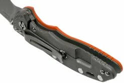 Rick Hinderer XM18 3,5” Non-Flipper Spearpoint Working Finish, Orange G10 -KNIVESANDTOOLS Ventas HRK XM18 35 NFWF OR 05 rick hinderer knives