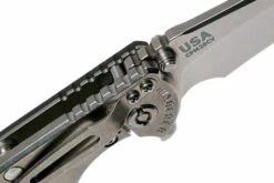 Rick Hinderer XM18 3.5” Recurve, CPM 20CV, Stonewash, Black G10, Navaja -KNIVESANDTOOLS Ventas HRK XM18 35 RCSW B 06 rick hinderer knives