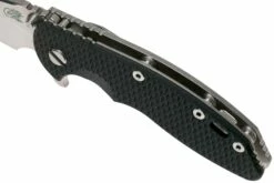 Rick Hinderer XM18 3.5” Recurve, CPM 20CV, Stonewash, Black G10, Navaja -KNIVESANDTOOLS Ventas HRK XM18 35 RCSW B 07 rick hinderer knives