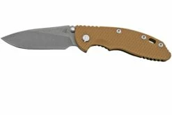 Rick Hinderer XM-18 3.5" Slicer Non-Flipper S45VN Battle Bronze Coyote G10, Navaja