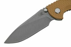 Rick Hinderer XM-18 3.5" Slicer Non-Flipper S45VN Battle Bronze Coyote G10, Navaja -KNIVESANDTOOLS Ventas HRK XM18 35 SLI BBC 03 rickhinderer