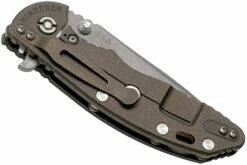 Rick Hinderer XM18 3,5" Spearpoint CPM 20CV Stonewash, Battle Bronze, Black G10, Navaja -KNIVESANDTOOLS Ventas HRK XM18 35 SP BB B 04 rick hinderer knives