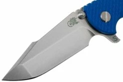 Rick Hinderer XM-18 3.5" Skinny Harpoon Spanto Stonewash, Blue G10 Navaja -KNIVESANDTOOLS Ventas HRK XM1835 SHP SW BL 03 rick hinderer knives