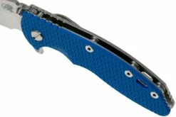 Rick Hinderer XM-18 3.5" Skinny Harpoon Spanto Stonewash, Blue G10 Navaja -KNIVESANDTOOLS Ventas HRK XM1835 SHP SW BL 07 rick hinderer knives