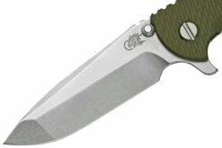 Rick Hinderer XM-18 3.5" Spanto S45VN Stonewash, OD Green G10, CPM S45VN Navaja -KNIVESANDTOOLS Ventas HRK XM1835S45 SWOD 03 rickhinderer