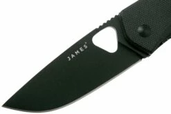 The James Brand Folsom, Negro + Negro, Navaja -KNIVESANDTOOLS Ventas JAKFOL112113 03 the james brand