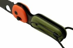 The James Brand The Redstone, OD Green + Orange PP, Negro, Serrated, KN118197-01, Navaja -KNIVESANDTOOLS Ventas JAKN118197 01 04 jamesbrand