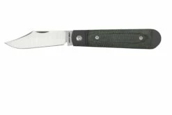 Jack Wolf Big Bro Jack BIGBR-01-BLK Canvas Micarta Black, Navaja