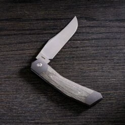 Jack Wolf Cyborg Jack CYBO-01-GRN Green Canvas Micarta, Navaja Slipjoint 7 Jack Wolf Cyborg Jack CYBO-01-GRN Green Canvas Micarta, Navaja Slipjoint -KNIVESANDTOOLS Ventas JW CYBO 01 GRN 03 jackwolf