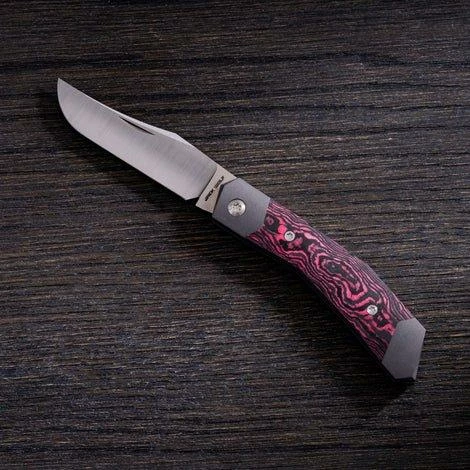 Jack Wolf Cyborg Jack CYBO-01-HPK CamoCarbon Hot Pink, Navaja Slipjoint 3 Jack Wolf Cyborg Jack CYBO-01-HPK CamoCarbon Hot Pink, Navaja Slipjoint