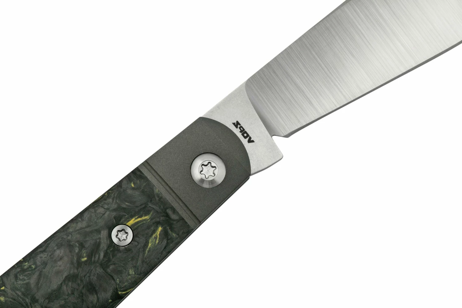 Jack Wolf Low Drag Jack DRAG-01-CDMY, Fat Carbon Dark Matter Yellow, Navaja Slipjoint 7 Jack Wolf Low Drag Jack DRAG-01-CDMY, Fat Carbon Dark Matter Yellow, Navaja Slipjoint - Imagen 5