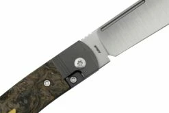 Jack Wolf Gunslinger Jack GUNS-01-FCDMG Fat Carbon Dark Matter Gold, Navaja -KNIVESANDTOOLS Ventas JW GUNS 01 FCDMG 05 jackwolf