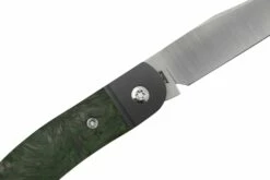 Jack Wolf Javelina Jack, JAVEL-01-DMGR, Fat Carbon Dark Matter Green Navaja Slipjoint -KNIVESANDTOOLS Ventas JW JAVEL 01 DMGR 05 jackwolf