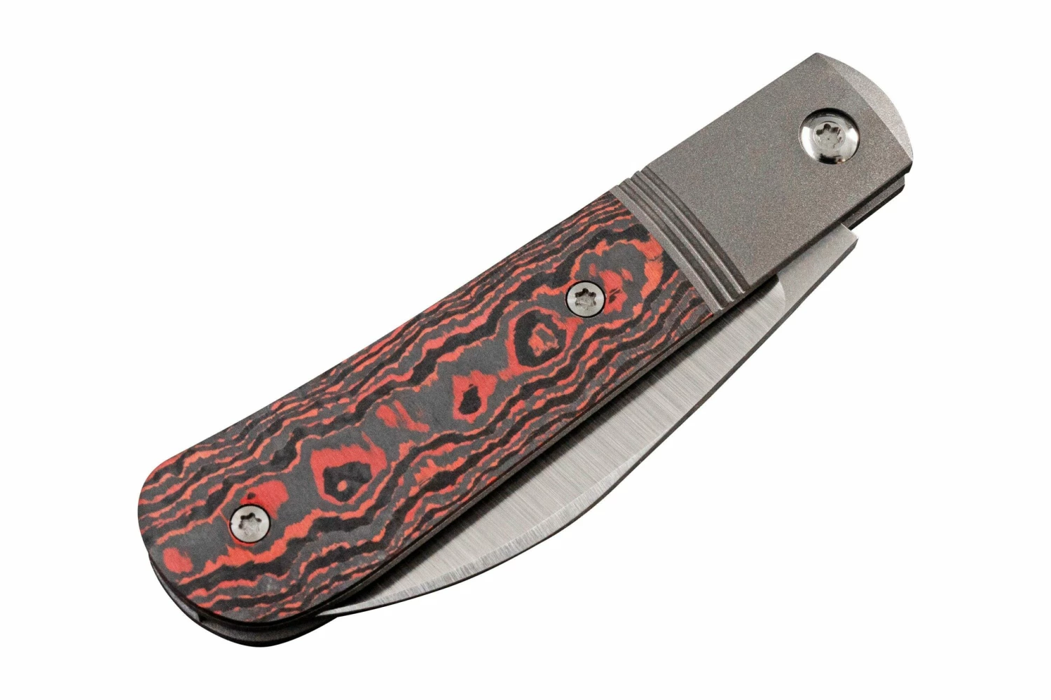 Jack Wolf Laid Back Jack LAIDB-02-FCLV Fat Carbon Lava Flow, Slipjoint Navaja 6 Jack Wolf Laid Back Jack LAIDB-02-FCLV Fat Carbon Lava Flow, Slipjoint Navaja - Imagen 4