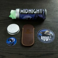 Jack Wolf Midnight Jack, Natural Canvas Micarta MIDNI-01-NAT Navaja Slipjoint -KNIVESANDTOOLS Ventas JW MIDNI 01 NAT 03 jackwolf