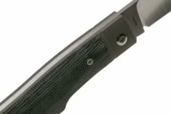 Jack Wolf Sharpshooter Jack, Black Canvas Micarta SHSH-MBK Navaja Slipjoint -KNIVESANDTOOLS Ventas JW SHSH MBK 07 jackwolf