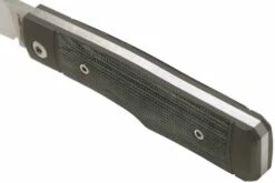 Jack Wolf Sharpshooter Jack, Black Canvas Micarta SHSH-MBK Navaja Slipjoint -KNIVESANDTOOLS Ventas JW SHSH MBK 08 jackwolf