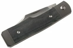 Jack Wolf Sharpshooter Jack, Black Canvas Micarta SHSH-MBK Navaja Slipjoint -KNIVESANDTOOLS Ventas JW SHSH MBK 09 jackwolf