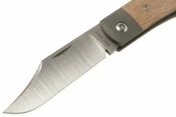 Jack Wolf Sharpshooter Jack, Natural Canvas Micarta SHSH-MNA Navaja Slipjoint -KNIVESANDTOOLS Ventas JW SHSH MNA 03 jack