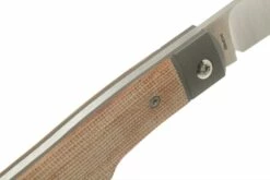 Jack Wolf Sharpshooter Jack, Natural Canvas Micarta SHSH-MNA Navaja Slipjoint -KNIVESANDTOOLS Ventas JW SHSH MNA 05 jack