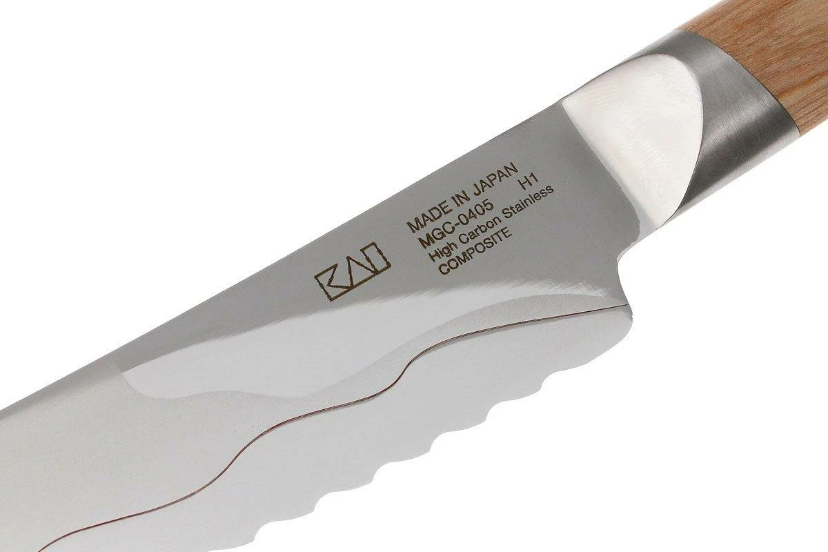 Kai Seki Magoroku Composite Cuchillo De Pan 23 Cm MGC-0405 6 Kai Seki Magoroku Composite Cuchillo De Pan 23 Cm MGC-0405 - Imagen 4