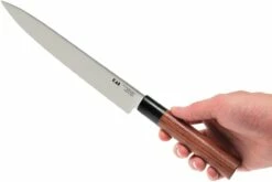 Kai Shun Seki Magoroku Redwood Cuchillo Para Trinchar 0200L 20 Cm -KNIVESANDTOOLS Ventas KAMGR 0200L 07 kai shun seki magoroku redwood kamgr 0200l 07