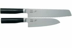 Kai Tim Malzer Kamagata Monster Set TMK-SB22, Juego De Cuchillos De 2 Piezas Santoku Y Cuchillo De Pan + Libro De Cocina -KNIVESANDTOOLS Ventas KATMK SB22 03 kai shun