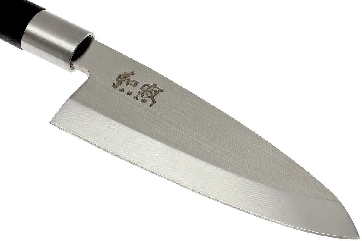 Kai Wasabi Black Cuchillo Deba 15cm 6715D 7 Kai Wasabi Black Cuchillo Deba 15cm 6715D - Imagen 5