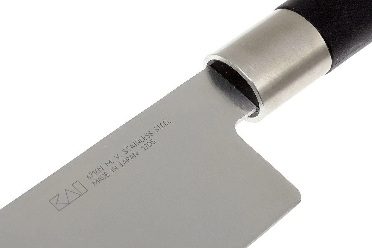 Kai Wasabi Black Nakiri 16.5cm 6716N 4 Kai Wasabi Black Nakiri 16.5cm 6716N - Imagen 2