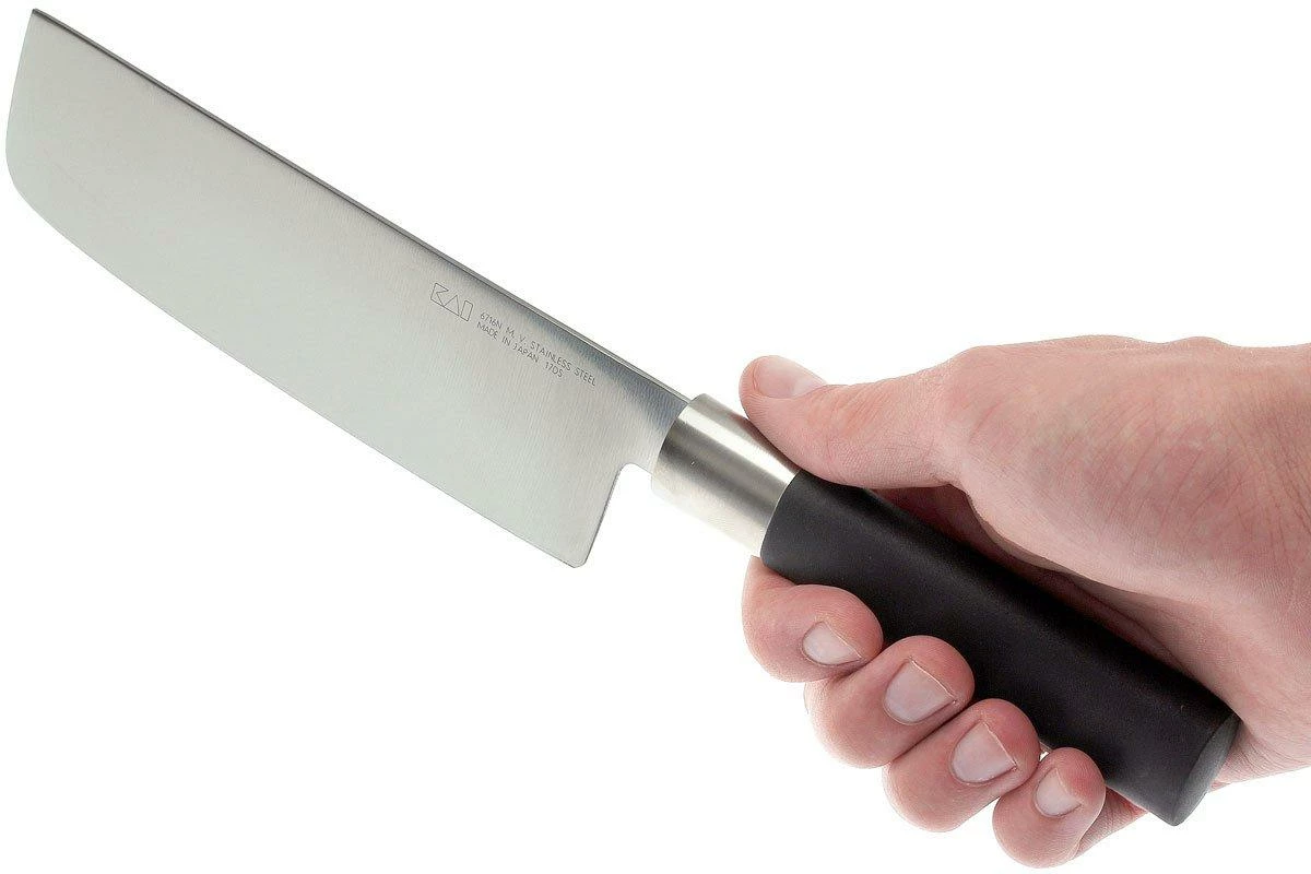 Kai Wasabi Black Nakiri 16.5cm 6716N 9 Kai Wasabi Black Nakiri 16.5cm 6716N - Imagen 7