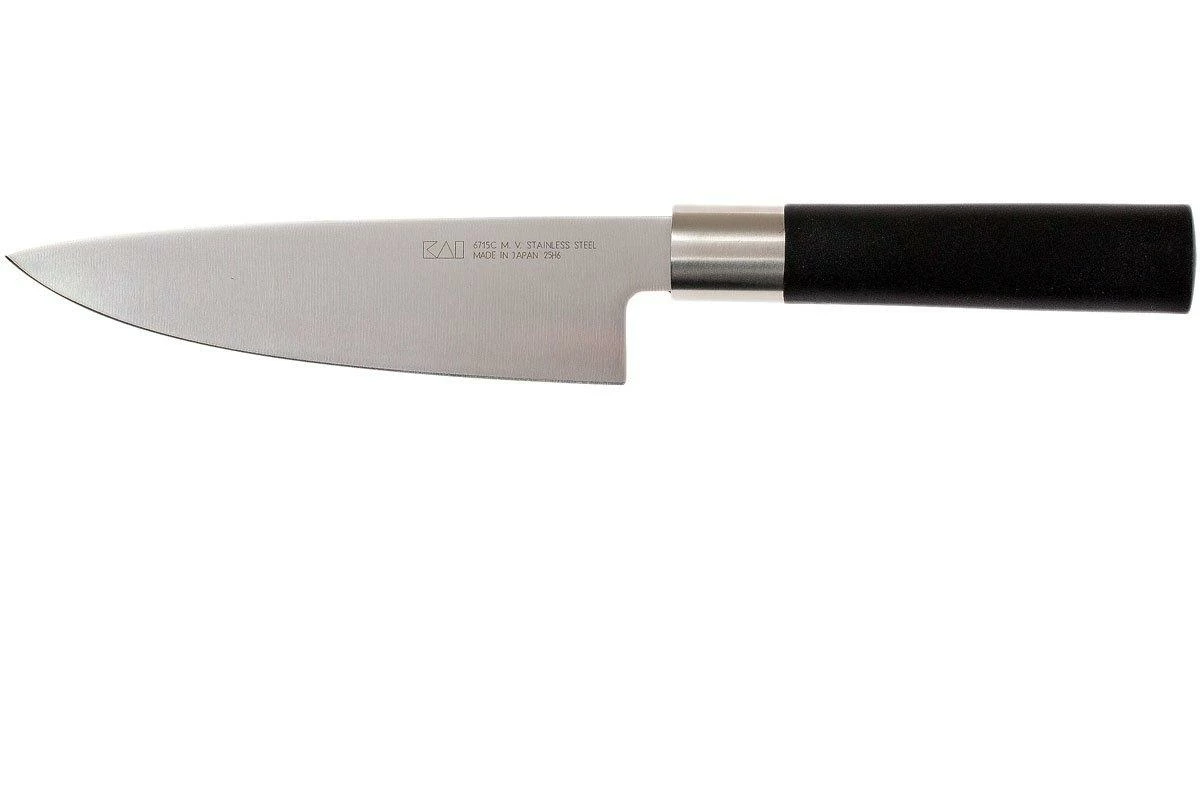 Kai Wasabi Black Cuchillo De Chef 15 Cm, 6715C 3 Kai Wasabi Black Cuchillo De Chef 15 Cm, 6715C