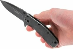Kershaw Cryo II 1556BW, Blackwashed -KNIVESANDTOOLS Ventas KE1556BW 08 kershaw cryo ii ke1556bw 08
