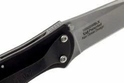 Kershaw Leek 1660SWBLK Stonewashed, Negro -KNIVESANDTOOLS Ventas KE1660SWBLK 06 kershaw leek ke1660swblk 06