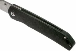 Kansept Hazakura T1019C2 Twill Carbon Fibre Navaja, Max Tkachuk Design -KNIVESANDTOOLS Ventas KST1019C2 07 kansept knives