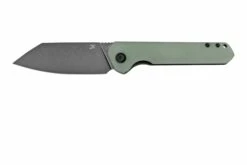 Kansept Bulldozer T1028A2 Blackwashed, Jade G10 Navaja, Diseño Kim Ning