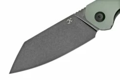 Kansept Bulldozer T1028A2 Blackwashed, Jade G10 Navaja, Diseño Kim Ning -KNIVESANDTOOLS Ventas KST1028A2 03 kansept