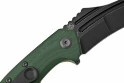 Kansept KTC3, T1031A2 Black, Green G10 Navaja, Diseño Justin Koch -KNIVESANDTOOLS Ventas KST1031A2 05 kansept