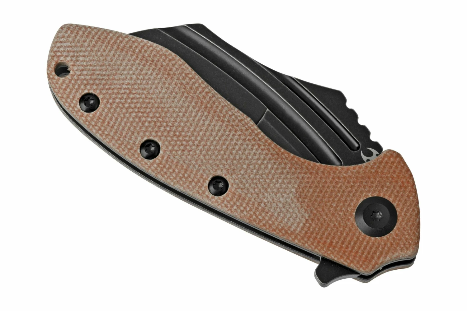 Kansept KTC3, T1031B2 Black, Brown Micarta Navaja, Diseño Justin Koch 7 Kansept KTC3, T1031B2 Black, Brown Micarta Navaja, Diseño Justin Koch - Imagen 5