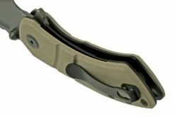 Kansept Korvid M T2030A2 Black, Sand G10 Navaja, Diseño Justin Koch -KNIVESANDTOOLS Ventas KST2030A2 04 kansept