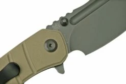 Kansept Korvid M T2030A2 Black, Sand G10 Navaja, Diseño Justin Koch -KNIVESANDTOOLS Ventas KST2030A2 05 kansept