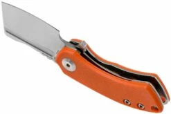 Kansept Mini Korvid T3030A6 Satin, Orange G10 Navaja, Justin Koch Design -KNIVESANDTOOLS Ventas KST3030A6 05 kansept