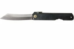 Higonokami Navaja 7,3 Cm HIGO04BL, Acero Al Carbono, Negro
