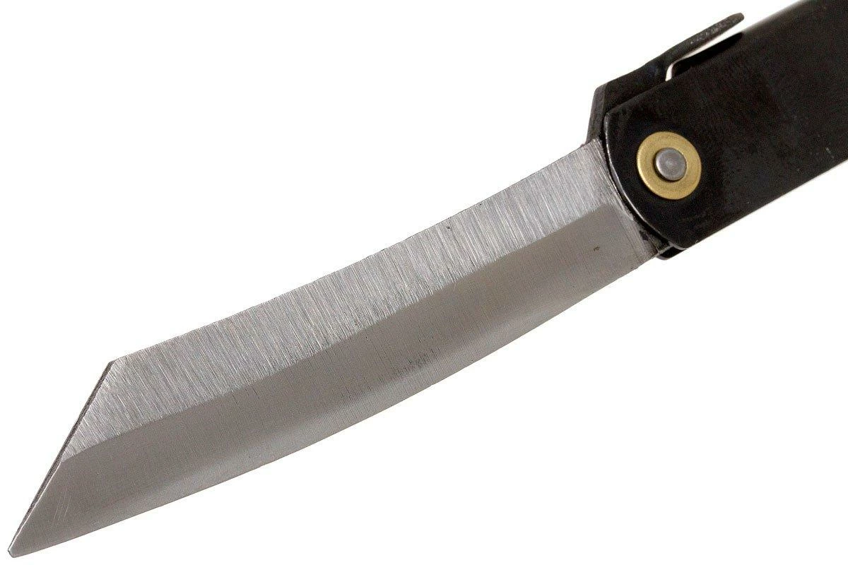 Higonokami Navaja 7,4 Cm KT-HIGO07BL, SK-acero Al Carbono, Negro 5 Higonokami Navaja 7,4 Cm KT-HIGO07BL, SK-acero Al Carbono, Negro - Imagen 3