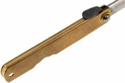 Higonokami Navaja 7,7 Cm HIGO12BR, White Paper Steel, Tanto -KNIVESANDTOOLS Ventas KT HIGO13BR 06 higonokami kt higo13br 06