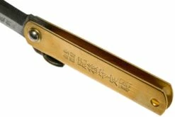 Higonokami Navaja 5 Cm HIGO75BRS, SK-acero Al Carbono, Latón -KNIVESANDTOOLS Ventas KT HIGO75BRS 06 higonokami
