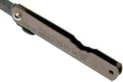 Higonokami Navaja 7,3 Cm HIGOC2B, Blue Paper Steel, Brown Black Glitter -KNIVESANDTOOLS Ventas KT HIGOC2B 05 higonokami