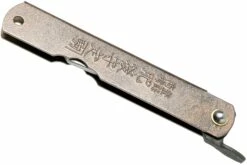 Higonokami Navaja 7,3 Cm HIGOC2, Blue Paper Steel, Brown Black Glitter -KNIVESANDTOOLS Ventas KT HIGOC2 04 higonokami